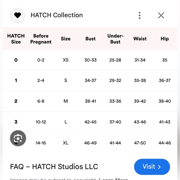 HATCH Collective (Maternity Brand) Gemma Square Neckline Midi Dress - Picture 10 of 10